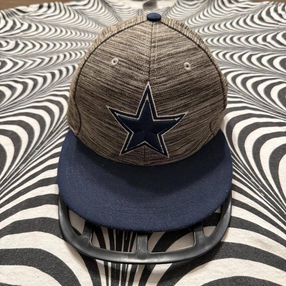 Vintage 00s New Era 59 Fifty NFL‎ Dallas Cowboys Football Snapback Cap Hat OSFM